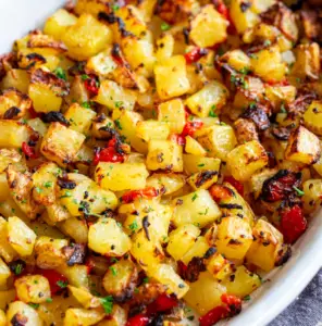 Easy Country Potatoes Recipe | Crispy & Flavorful Skillet Potatoes