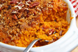 Discover the secrets to making Ruth Chris' famous sweet potato casserole with our easy-to-follow recipe guide, perfect for any occasion