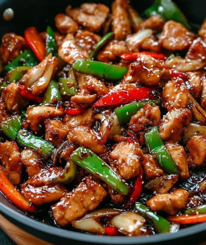 Black Pepper Chicken
