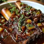 Rustic Fall Off the Bone Lamb Shanks